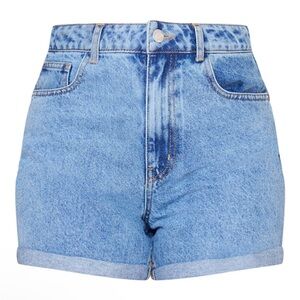 PrettyLittleThing Denim Mom Shorts